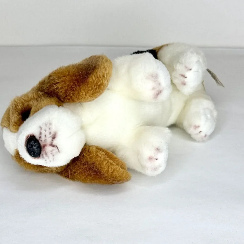 Nat & Jules 2015 Dog Basset Hound stuffed animal Plush Demdaco 13 inch‎